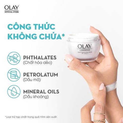 Kem Dưỡng Olay Luminous Sáng Da Mờ Thâm Nám 50g