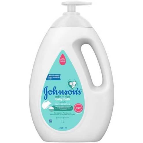  SỮA TẮM GỘI JOHNSON’S MILK + RICE BABY BATH 1000ML 