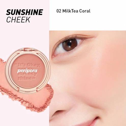 Má Hồng Peripera Pure Blushed Sunshine Cheek