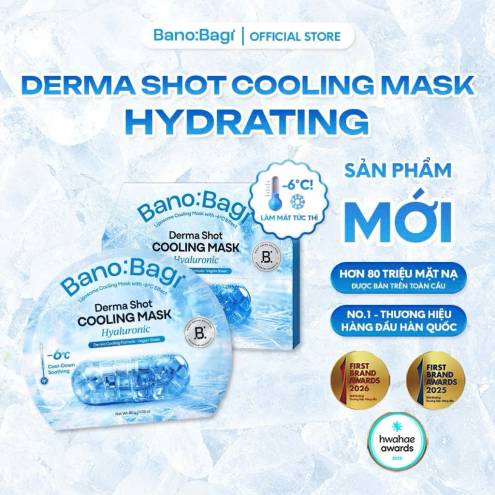 Mặt Nạ -6 độ BANOBAGI Derma Shot Cooling Mask 