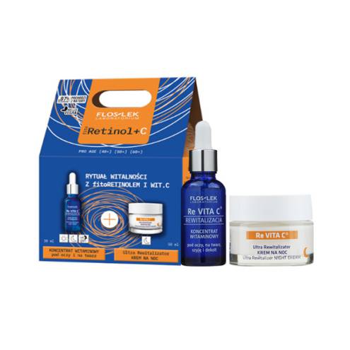 SET FLOSLEK REVITA C SERUM VÀ KEM ĐÊM FULLSIZE