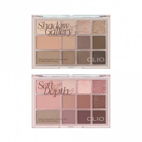 Bảng mắt và má NEW CLIO SHADE & SHADOW PALETTE 02 SOFT DEPTH