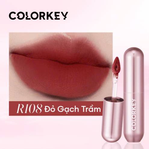 Son Bùn Colorkey Mousse Matte Lip Mud