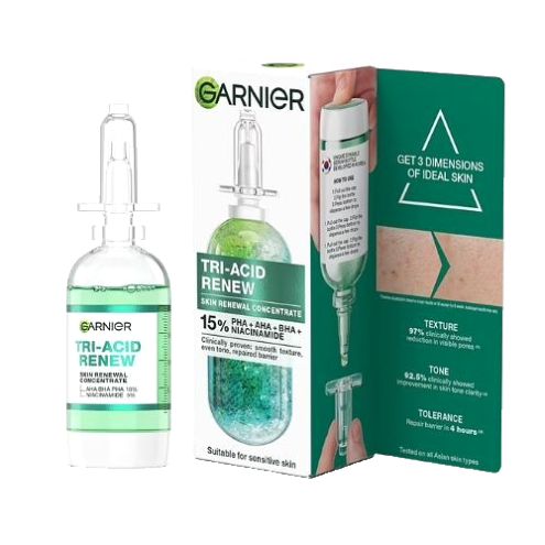 SERUM TÁI TẠO DA GARNIER TRI-ACID RENEW 20ML