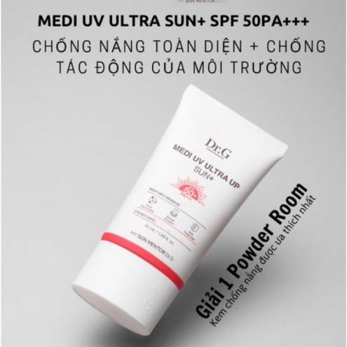 Kem chống nắng phổ rộng Dr.G Medi UV Ultra Up Sun+ SPF50+/PA+++