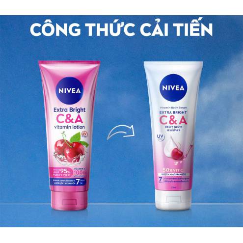 Sữa Dưỡng Thể Dưỡng Sáng Da Nivea Extra White C&A Vitamin Lotion
