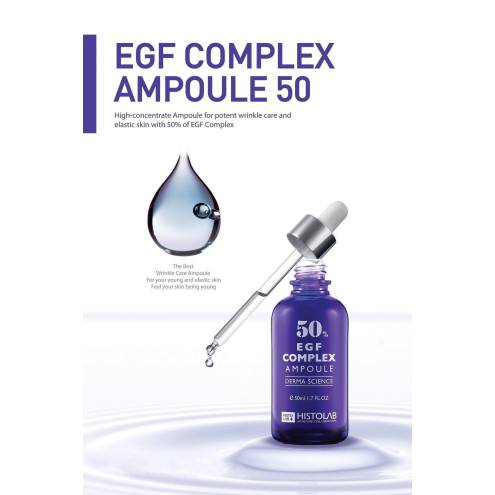 TINH CHẤT TẾ BÀO GỐC TRẺ HÓA DA HISTOLAB 50% EGF COMPLEX AMPOULE DERMA SCIENCE