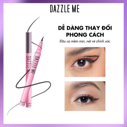 Bút Kẻ Mắt Dazzle Me Hold On Waterproof Eyeliner Chống Thấm Nước Lâu Trôi 0.8g