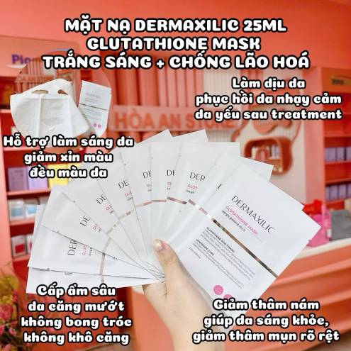 MẶT NẠ DERMAXILIC GLUTATHIONE 25ML 