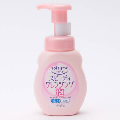 KOSE- Sữa rửa mặt tẩy trang dạng bọt Softymo Speedy Cleansing Foam 200ml