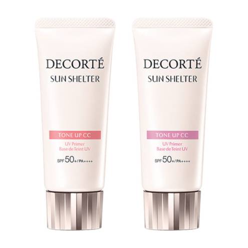 DECORTE SUN SHELTER TONE UP CC / KEM CHỐNG NẮNG NÂNG TÔNG 