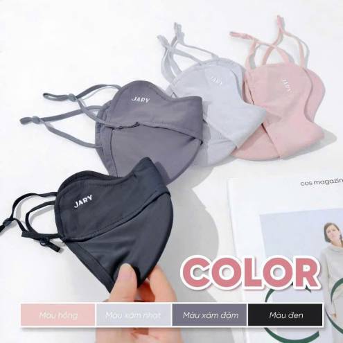 KHẨU TRANG VẢI CHỐNG TIA UV JARY SUN PROTECTION MASK