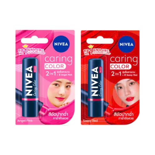 Son Dưỡng Có Màu Nivea Lip Caring Color