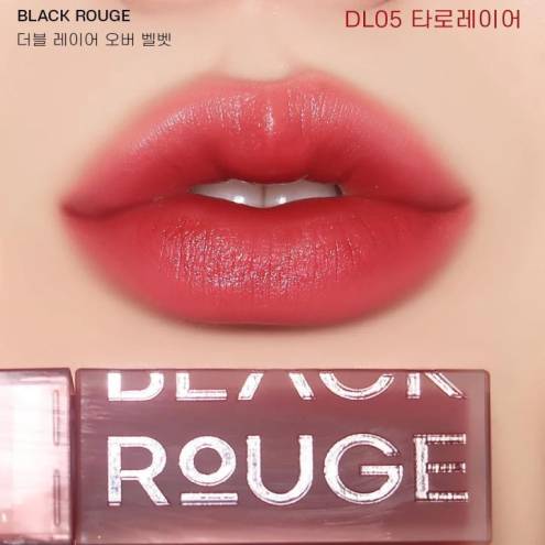  Black Rouge Double Layer Over Velvet 
