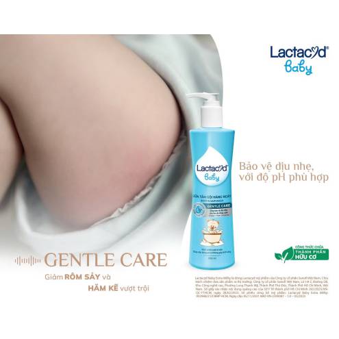 Sữa tắm gội em bé LACTACYD extra milky và gentle care vòi 500ML (Có thể dùng trị rôm sảy cho trẻ sơ sinh)