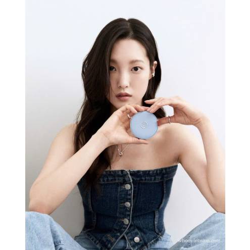 Phấn nước che phủ nâng tone mịn mượt OHUI Ultimate Tone-Up Jean Cushion SPF33+ PA+++