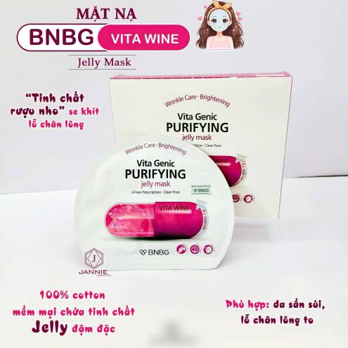 BNBG VITA GENIC JELLY MASK – “VIÊN VITAMIN” 