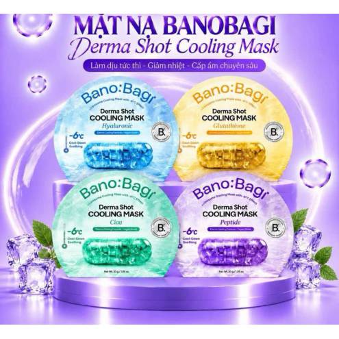 Mặt Nạ -6 độ BANOBAGI Derma Shot Cooling Mask 