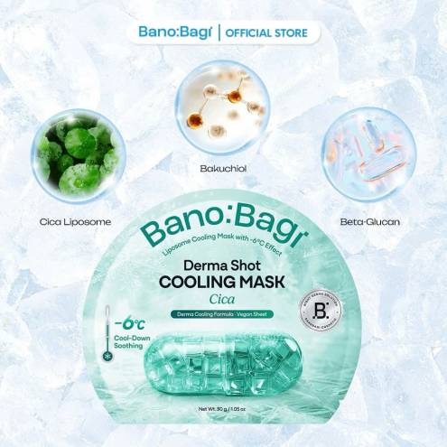 Mặt Nạ -6 độ BANOBAGI Derma Shot Cooling Mask 
