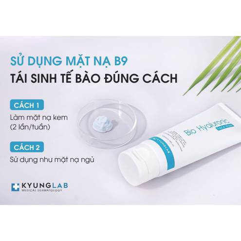 Mặt Nạ B9 Kyung Lab Tái Sinh Tế Bào Bio Hyaluronic Face Mask Của Hàn Quốc 100ml