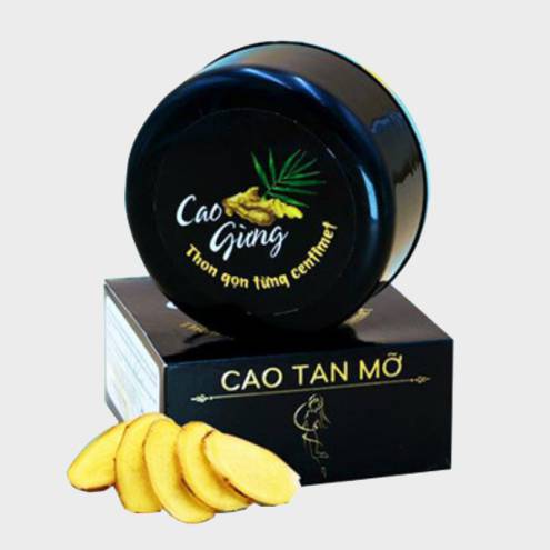 Cao Gừng Tan Mỡ Cát Tường - Kem tan mỡ bụng chính hãng 100%