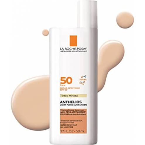 Sữa Chống Nắng La Roche-Posay Anthelios Tinted Sunscreen SPF 50, Ultra-Light Fluid Broad Mineral  