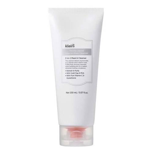 Klairs Sữa rửa mặt Freshly Juiced Vitamin Mask Cleanser 150ml