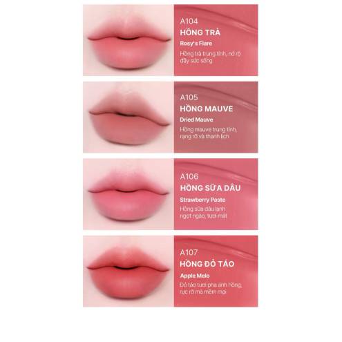 Son BLACK ROUGE AIR FIT VELVET TINT VER 10 