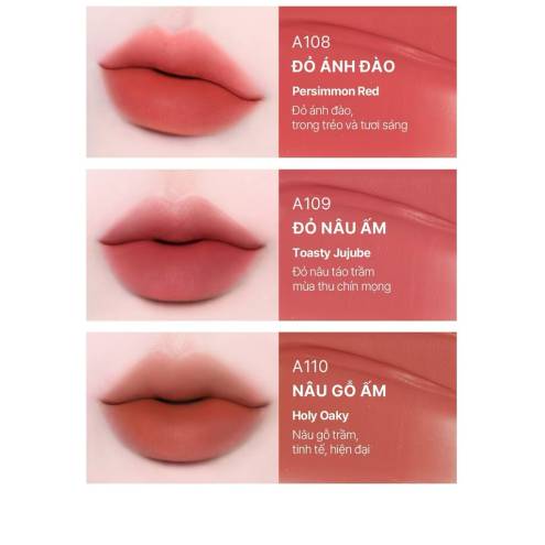 Son BLACK ROUGE AIR FIT VELVET TINT VER 10 