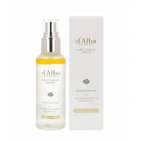 Serum Chiết Xuất Từ Nấm Dạng Xịt Dưỡng Da Căng Bóng D'Alba Dalba Piedmont First Spray Serum