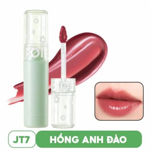 [FOIF by MERZY][Ver 2] Son Tint Bóng Thuần Chay, Ẩm Mọng, Bền Màu FOIF Juicy Fit Tint 3g