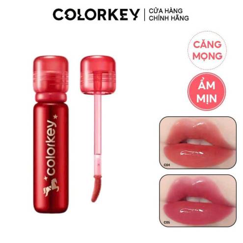 Son Bóng Colorkey Môi Căng Bóng, Dưỡng Ẩm Lasting Essence Lip Lacquer