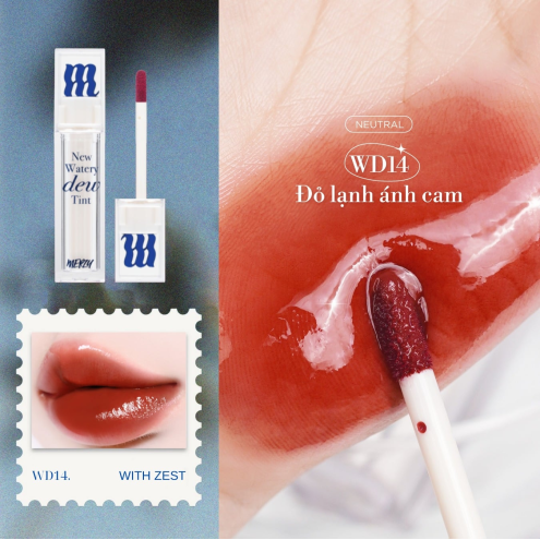 Son Merzy New Watery Dew Tint 4g màu WD14