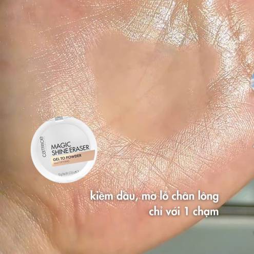 Phấn phủ kiềm dầu dạng gel CATRICE – Magic Shine Eraser 