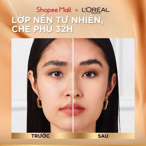 Kem nền L’Oreal độ bền 32H kết hợp chống nắng SPF25 + Vitamin C ton 020